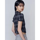 ストリングリボンジップシャツトップ | EMODA | 詳細画像18