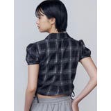 ストリングリボンジップシャツトップ | EMODA | 詳細画像19