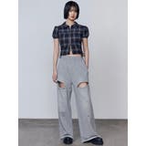 ストリングリボンジップシャツトップ | EMODA | 詳細画像20