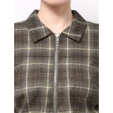 ストリングリボンジップシャツトップ | EMODA | 詳細画像25