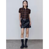 ストリングリボンジップシャツトップ | EMODA | 詳細画像8