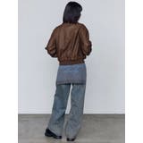 ヴィンテージフェイクレザーブルゾン | EMODA | 詳細画像18 