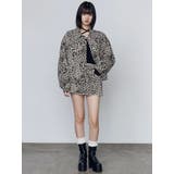 オーバーポケットレオパードブルゾン | EMODA | 詳細画像14 