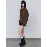 オーバーポケットレオパードブルゾン | EMODA | 詳細画像19 