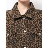 オーバーポケットレオパードブルゾン | EMODA | 詳細画像25 