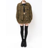 オーバーポケットレオパードブルゾン | EMODA | 詳細画像32 