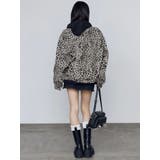 オーバーポケットレオパードブルゾン | EMODA | 詳細画像6 