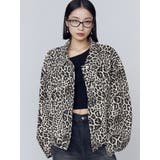 オーバーポケットレオパードブルゾン | EMODA | 詳細画像7 