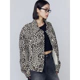 オーバーポケットレオパードブルゾン | EMODA | 詳細画像8 