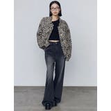 オーバーポケットレオパードブルゾン | EMODA | 詳細画像9 