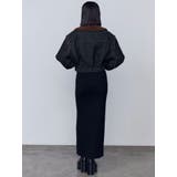 ボアカラーデニムブルゾン | EMODA | 詳細画像17 