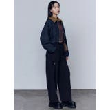 ボアカラーデニムブルゾン | EMODA | 詳細画像37 