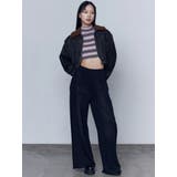 ボアカラーデニムブルゾン | EMODA | 詳細画像40 