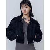 フェイクスエードブルゾン | EMODA | 詳細画像1 