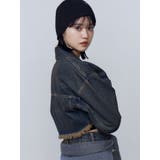 ショートデニムブルゾン | EMODA | 詳細画像15 