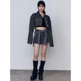 ショートデニムブルゾン | EMODA | 詳細画像18 