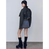 ショートデニムブルゾン | EMODA | 詳細画像20 