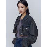 ショートデニムブルゾン | EMODA | 詳細画像22 