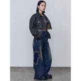 ショートデニムブルゾン | EMODA | 詳細画像25 