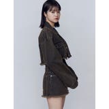 ショートデニムブルゾン | EMODA | 詳細画像5 