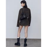 ショートデニムブルゾン | EMODA | 詳細画像8 