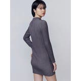 オープンリブジップニットワンピース | EMODA | 詳細画像15