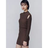 オープンリブジップニットワンピース | EMODA | 詳細画像31