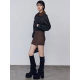 オープンリブジップニットワンピース | EMODA | 詳細画像38