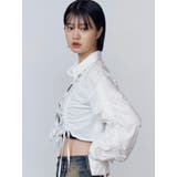 ストリングリボンショートシャツ | EMODA | 詳細画像16