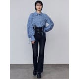 ストリングリボンショートシャツ | EMODA | 詳細画像26