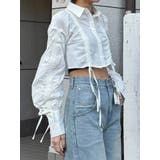 ストリングリボンショートシャツ | EMODA | 詳細画像4