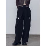 クロスベルトワイドパンツ | EMODA | 詳細画像2 