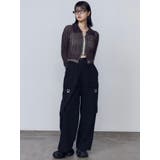 クロスベルトワイドパンツ | EMODA | 詳細画像3 