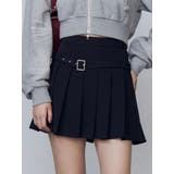 ベルトプリーツスカート | EMODA | 詳細画像2 