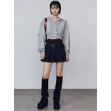 ベルトプリーツスカート | EMODA | 詳細画像6 