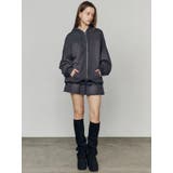 スウェットティアードミニスカート | EMODA | 詳細画像50 