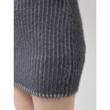 シャギープレーティングポケットスカート | EMODA | 詳細画像12 