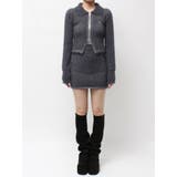 シャギープレーティングポケットスカート | EMODA | 詳細画像14 