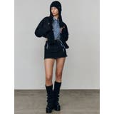 ストライプシャギー2WAYビーニー | EMODA | 詳細画像12 