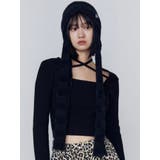 ストライプシャギー2WAYビーニー | EMODA | 詳細画像2 