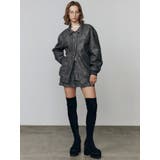 スクエアフィットロングブーツ | EMODA | 詳細画像15 