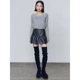 スクエアフィットロングブーツ | EMODA | 詳細画像17 