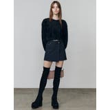 スクエアフィットロングブーツ | EMODA | 詳細画像4 