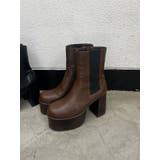 ラウンドサイドゴアブーツ | EMODA | 詳細画像47 