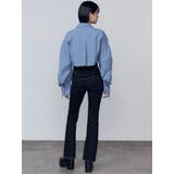 スーパーハイウエストフレアパギンス | EMODA | 詳細画像36 