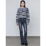 スーパーハイウエストフレアパギンス | EMODA | 詳細画像4 