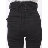 スリーレスアップハイウエストフレアパギンス | EMODA | 詳細画像23