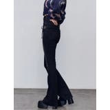 スリーレスアップハイウエストフレアパギンス | EMODA | 詳細画像6