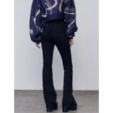 スリーレスアップハイウエストフレアパギンス | EMODA | 詳細画像7