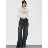 サイドパールルーズジーンズ | EMODA | 詳細画像16 